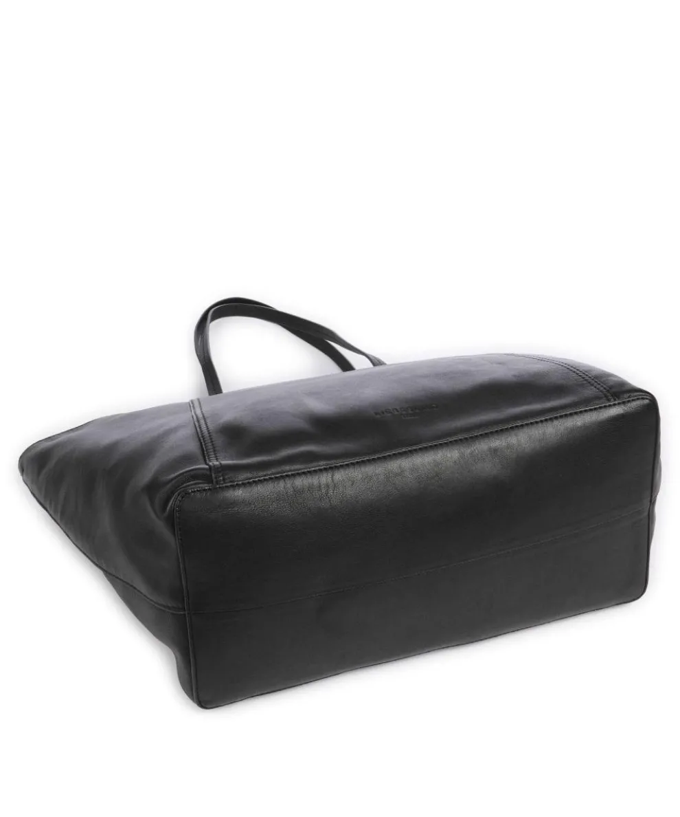 Chudy Sheep Natural L Shopper Schafsleder schwarz