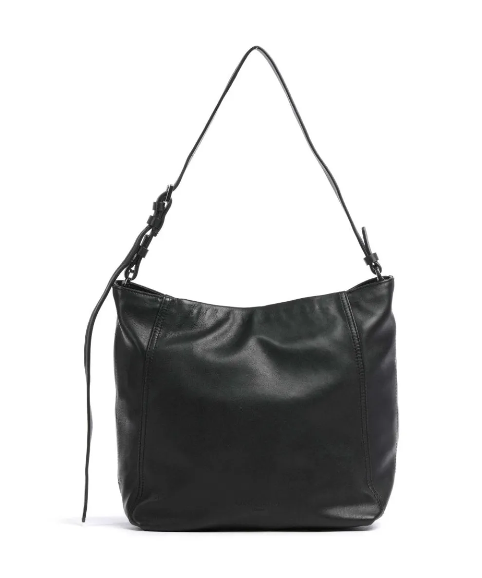 Chudy Sheep Natural M Beuteltasche Schafsleder schwarz