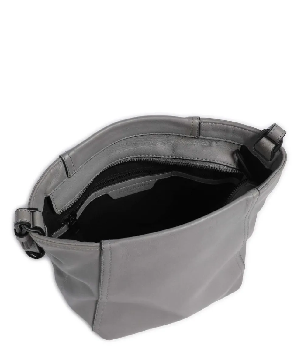 Chudy Sheep Natural S Umhängetasche Schafsleder grau