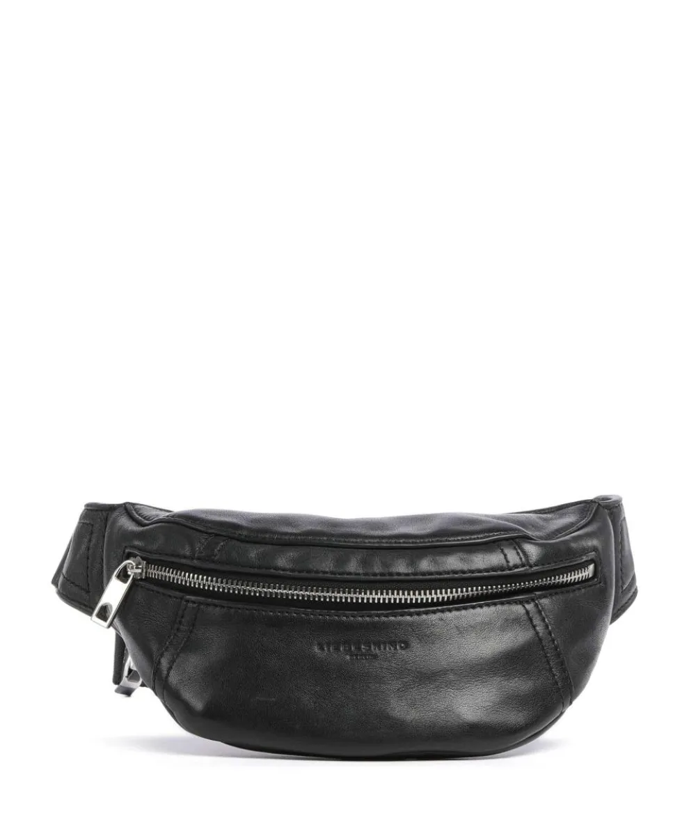 Chudy Sheep Natural S Gürteltasche Schafsleder schwarz