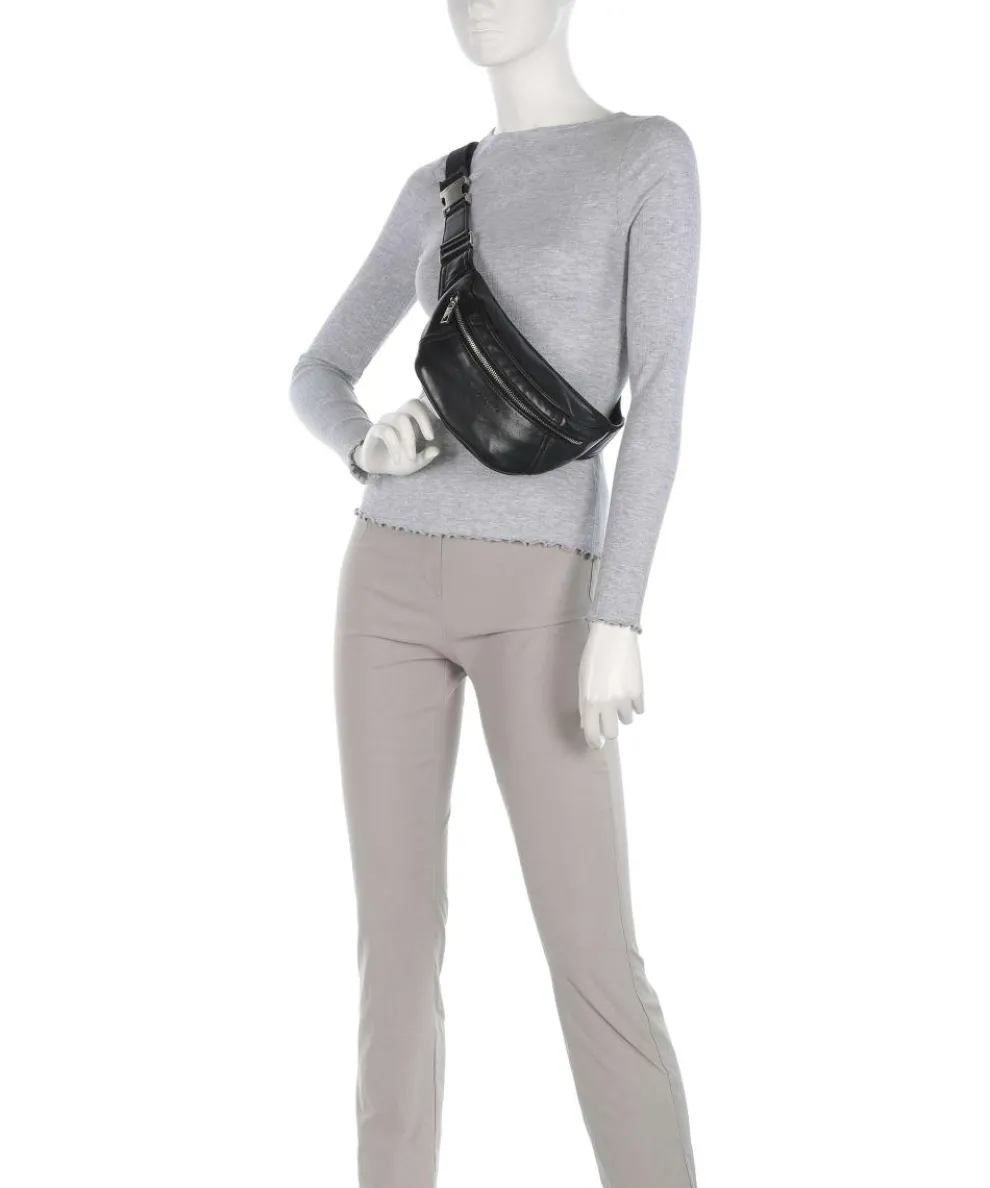 Chudy Sheep Natural S Gürteltasche Schafsleder schwarz