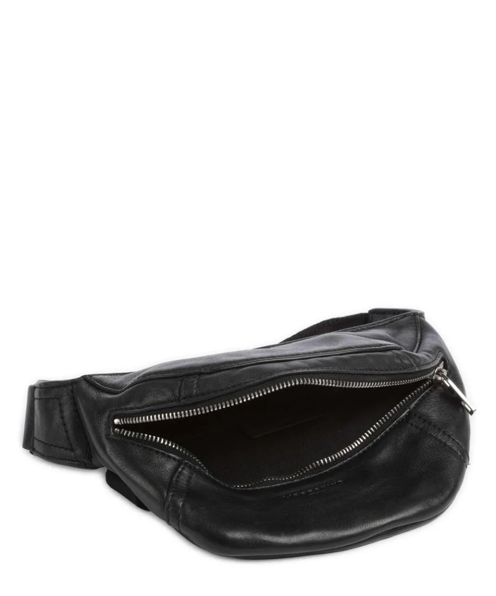 Chudy Sheep Natural S Gürteltasche Schafsleder schwarz