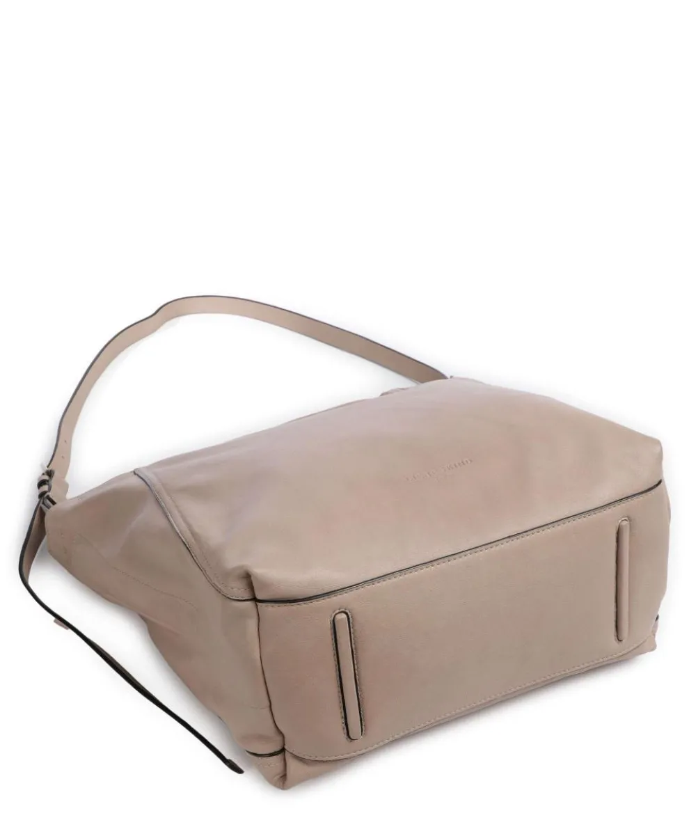 Chudy Sheep Natural L Beuteltasche Schafsleder beige