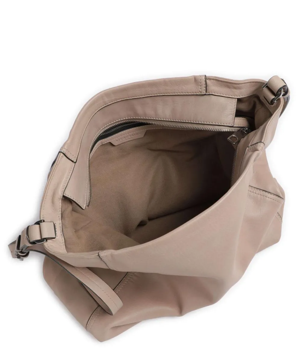 Chudy Sheep Natural L Beuteltasche Schafsleder beige