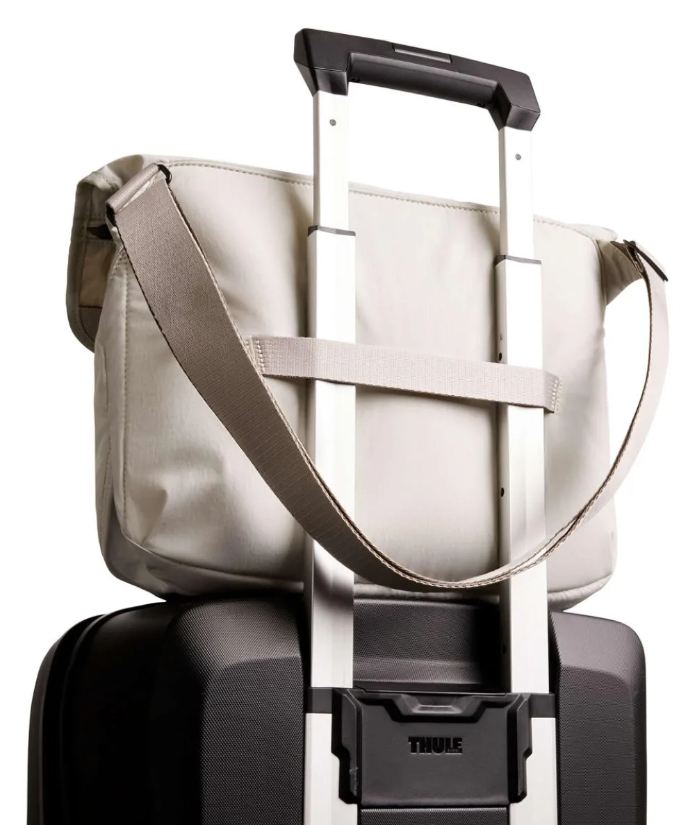 Cinch 12L Kuriertasche recyceltes Nylon elfenbein