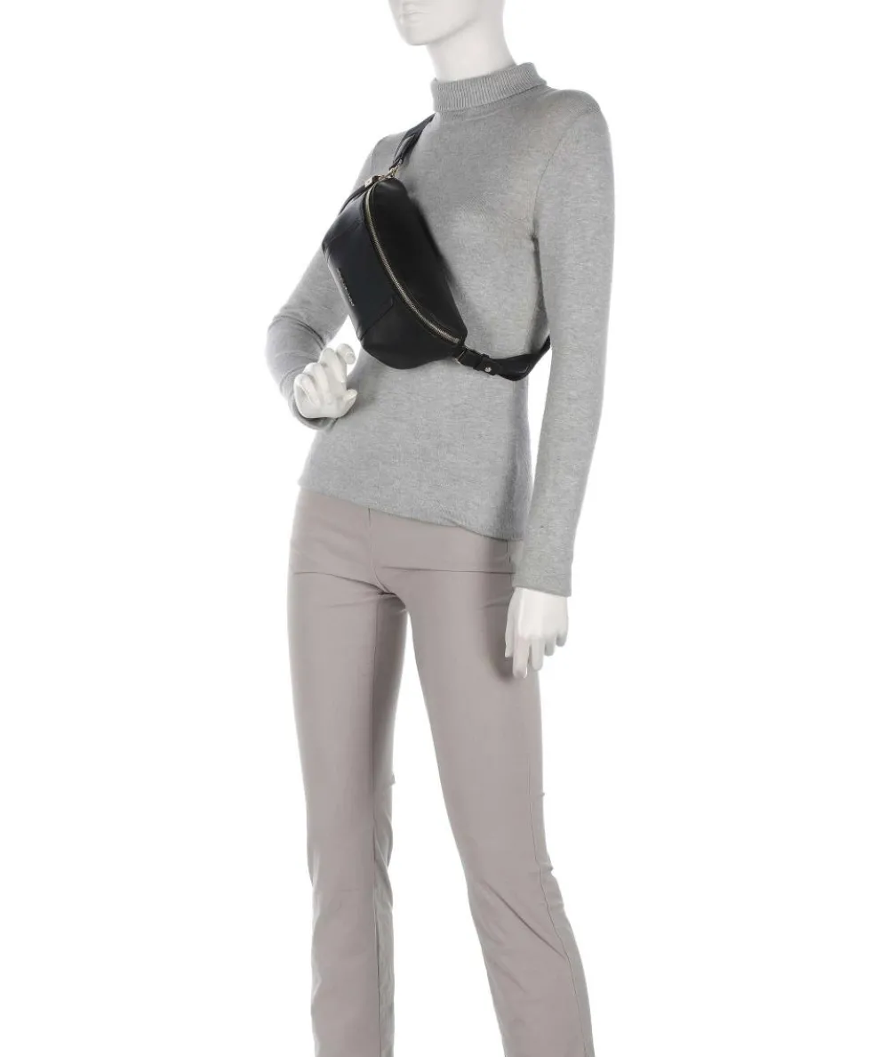 Circle Gürteltasche fein genarbtes Rindsleder schwarz