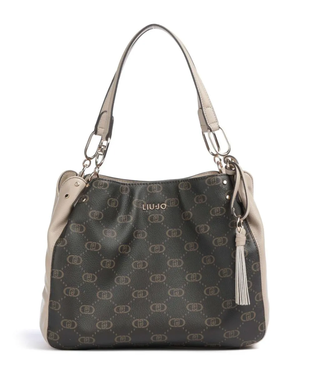 Cirry M Beuteltasche Lederimitat beige