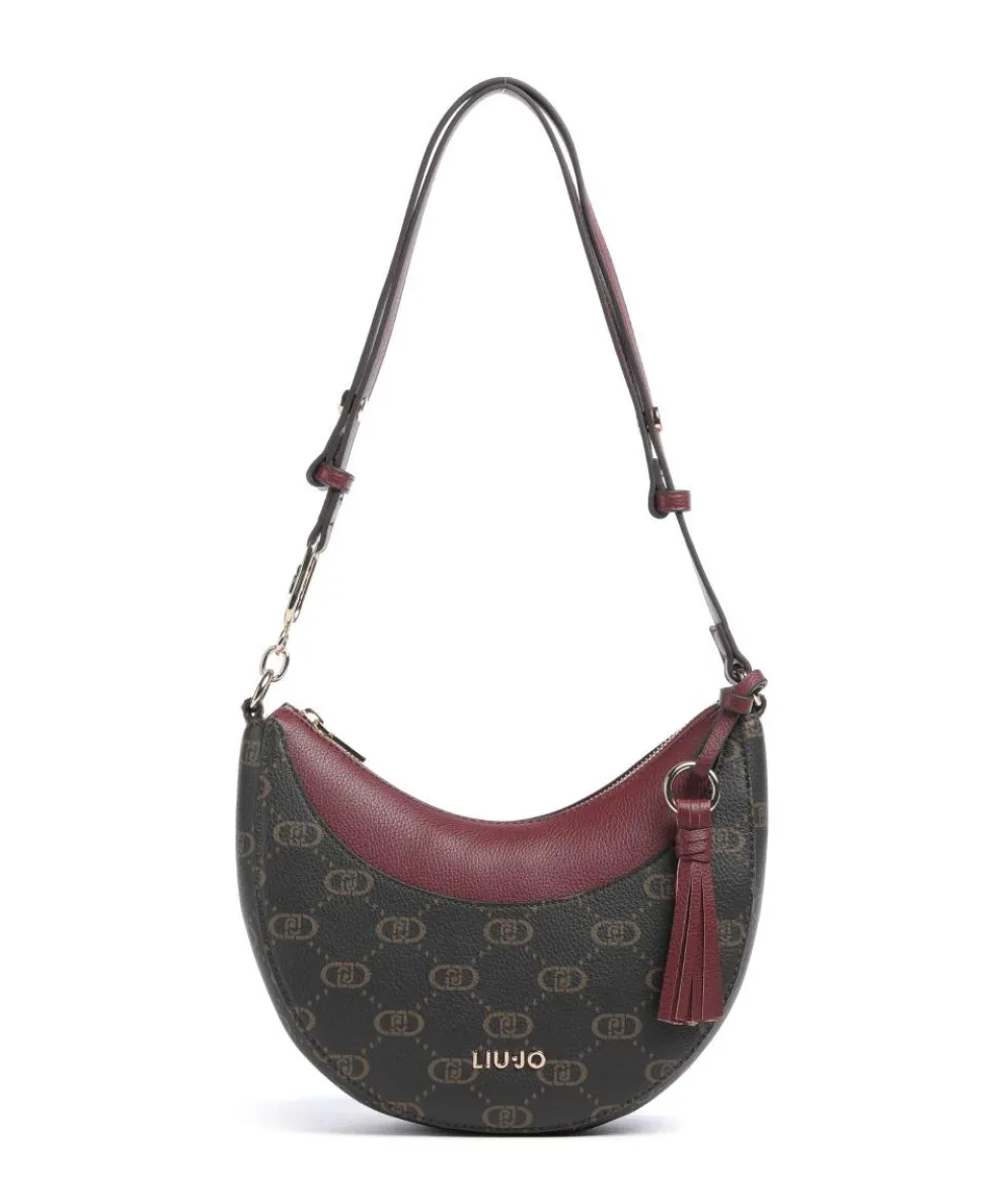 Cirry M Schultertasche Lederimitat wein