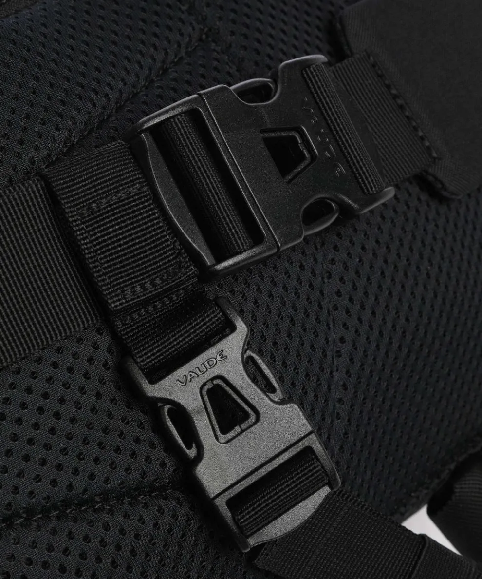 CityCross 6 Gürteltasche recyceltes Polyamid schwarz