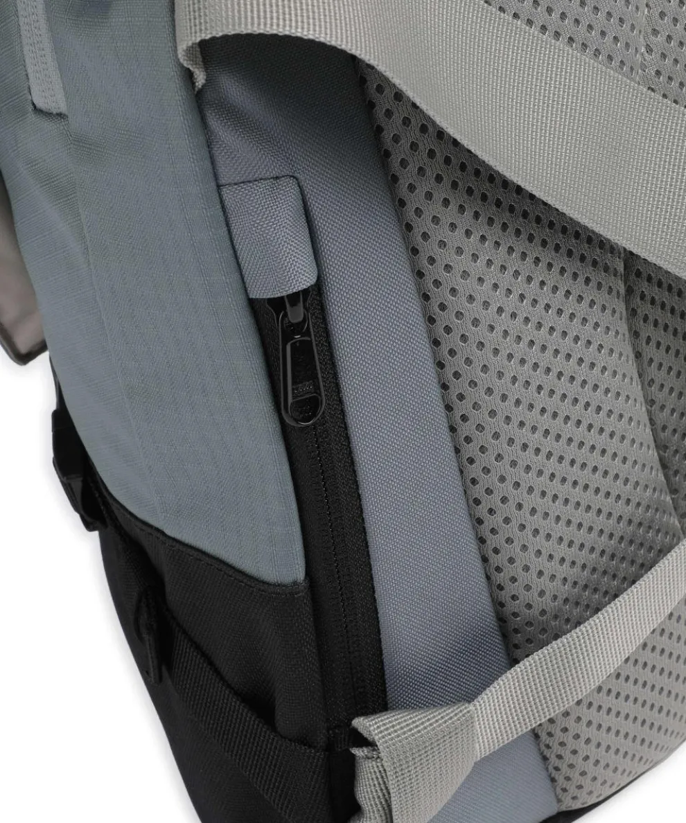 CityMessenger 15 Kuriertasche 13″ recyceltes Polyester blaugrau