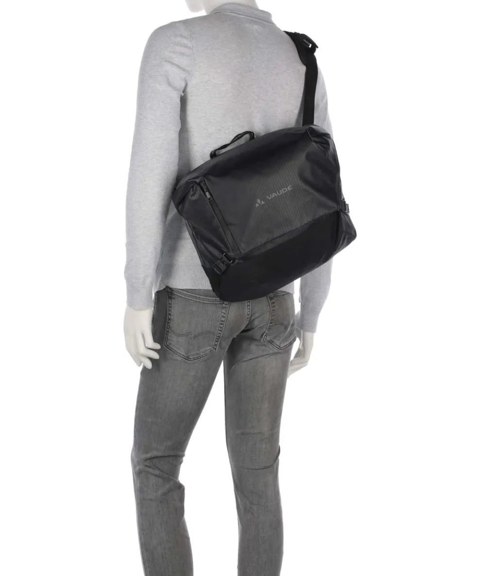 CityMessenger 15 Kuriertasche 13″ recyceltes Polyester schwarz