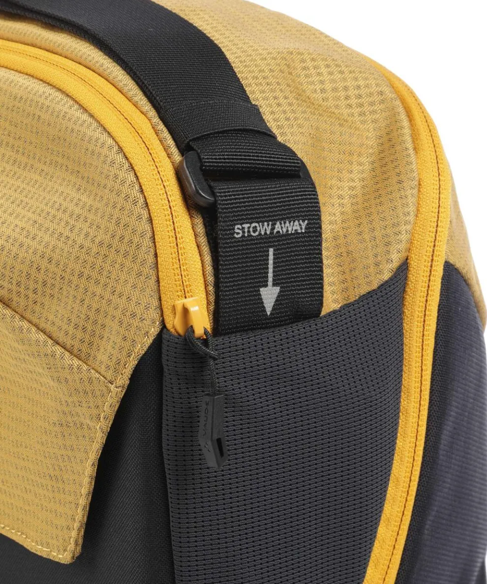 Urban Cycle Gepäcktasche recyceltes Polyester schwarz/gelb