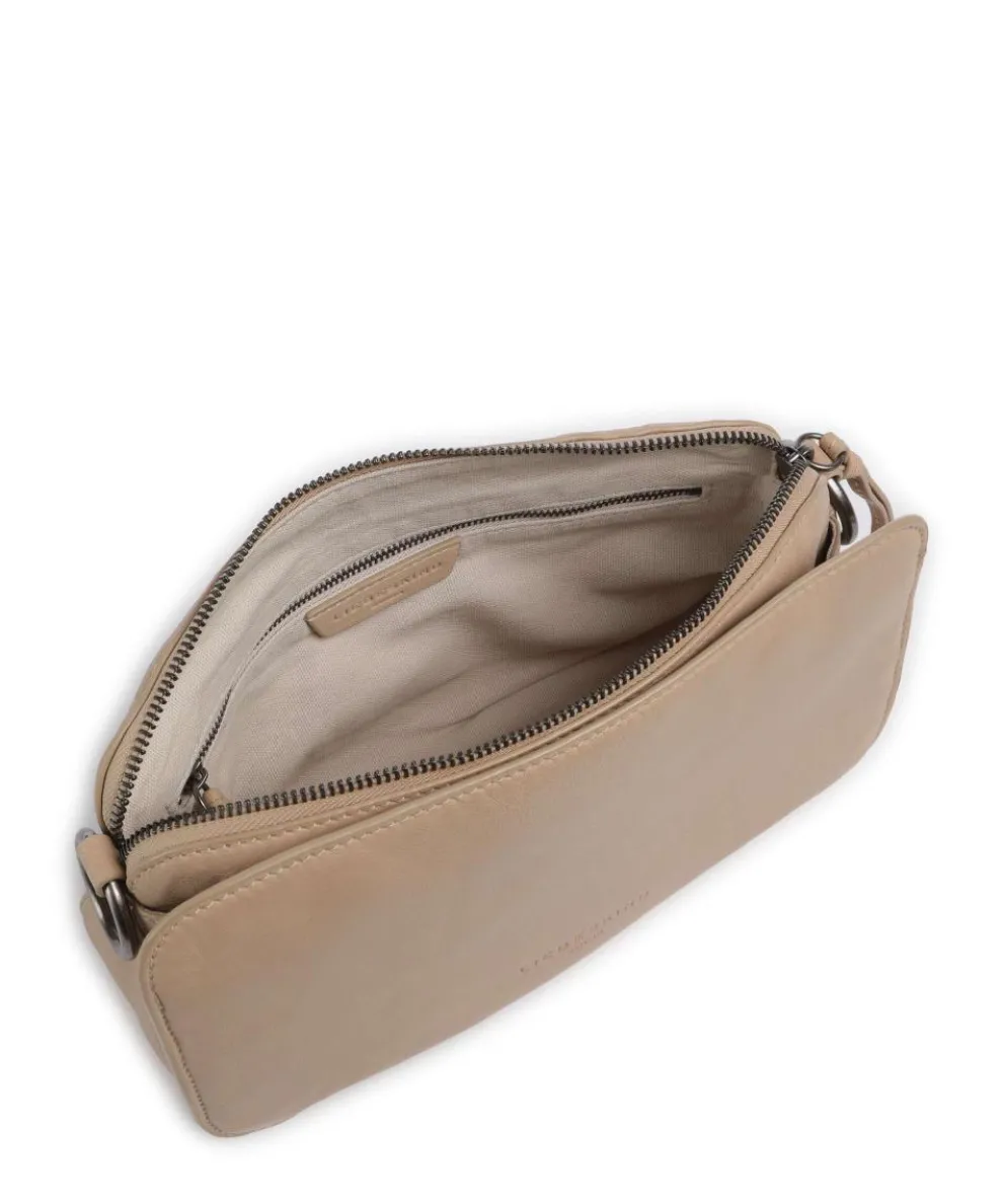 Clarice Sheep Natural Umhängetasche Schafsleder beige