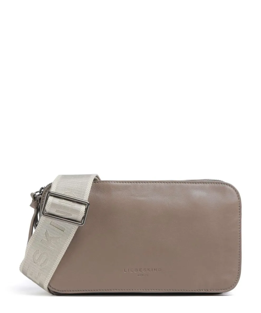 Clarice Sheep Natural M Umhängetasche Schafsleder taupe