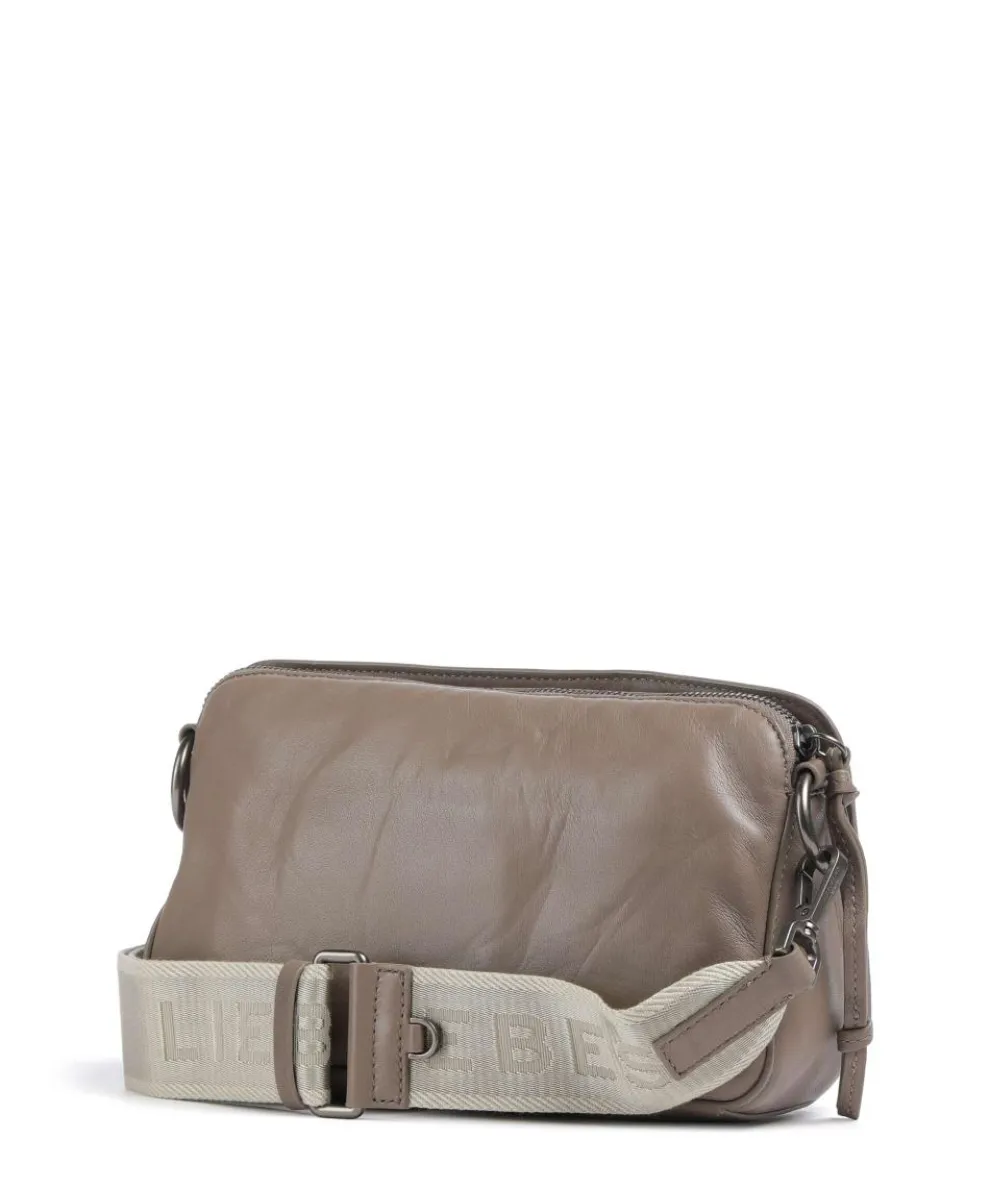 Clarice Sheep Natural M Umhängetasche Schafsleder taupe