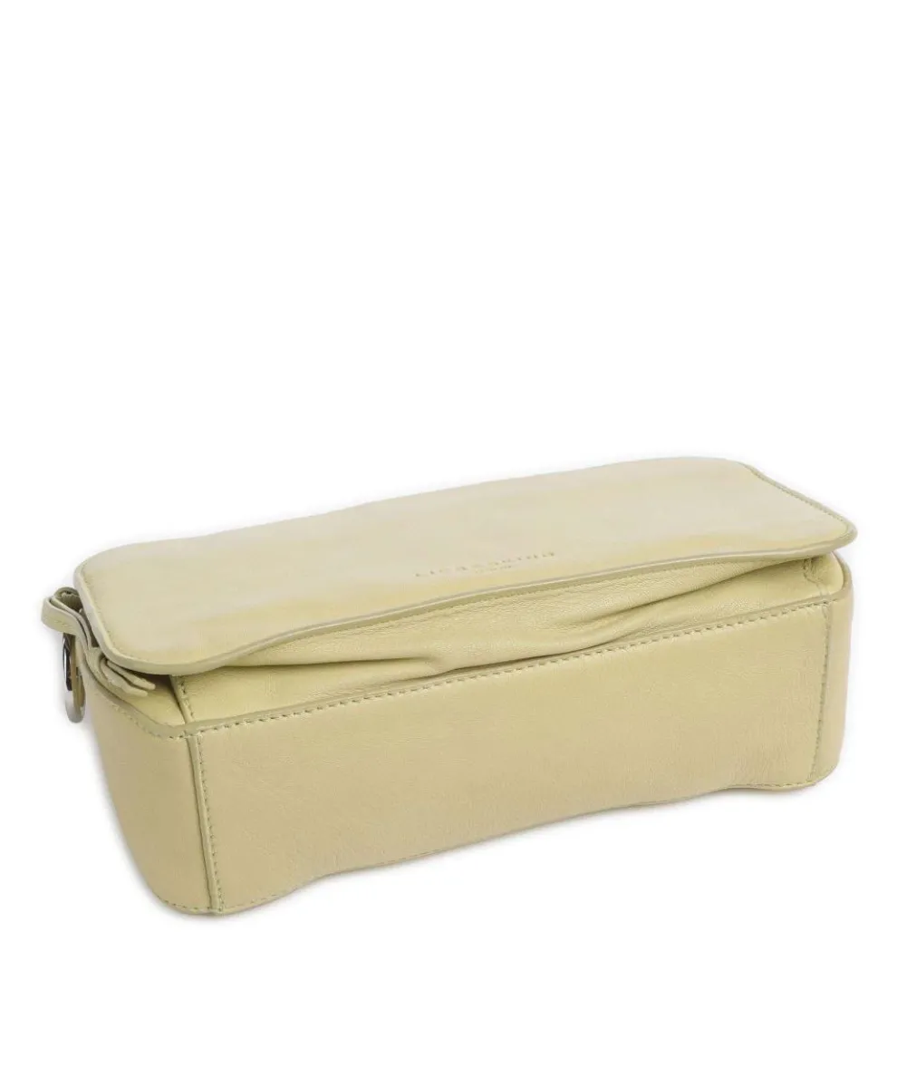 Clarice Sheep Natural Umhängetasche Schafsleder gelb