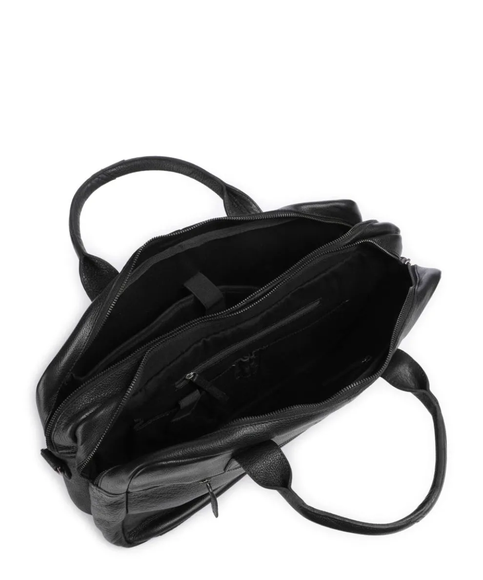 Clean Aktentasche 15″ Leder schwarz