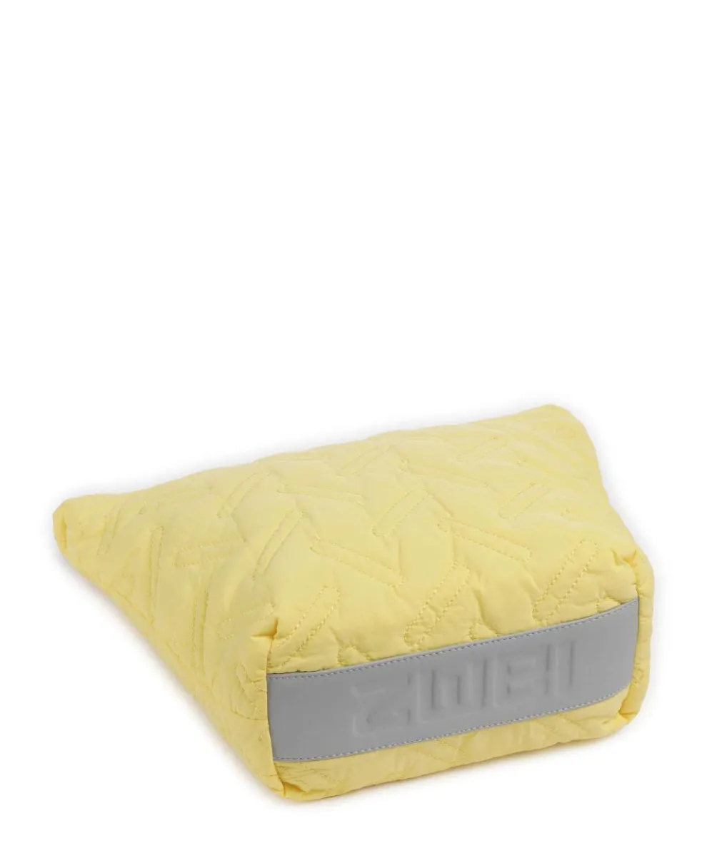 Cleo CL90 Umhängetasche recyceltes Nylon gelb