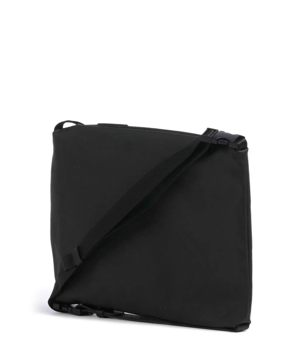 Coated Canvas Inn Medium Aktentasche Baumwolle schwarz