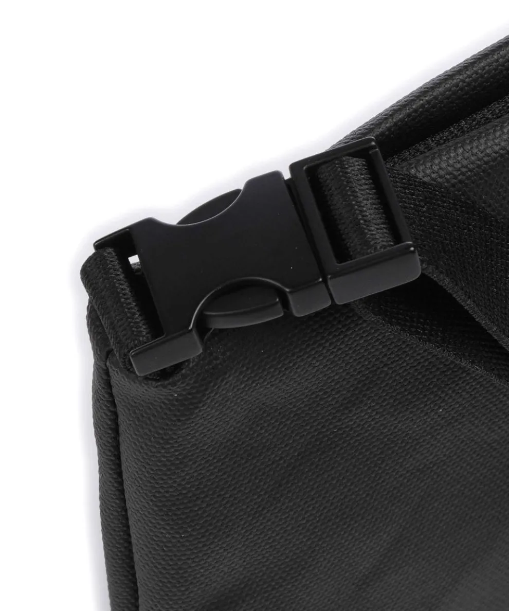 Coated Canvas Inn Medium Aktentasche Baumwolle schwarz