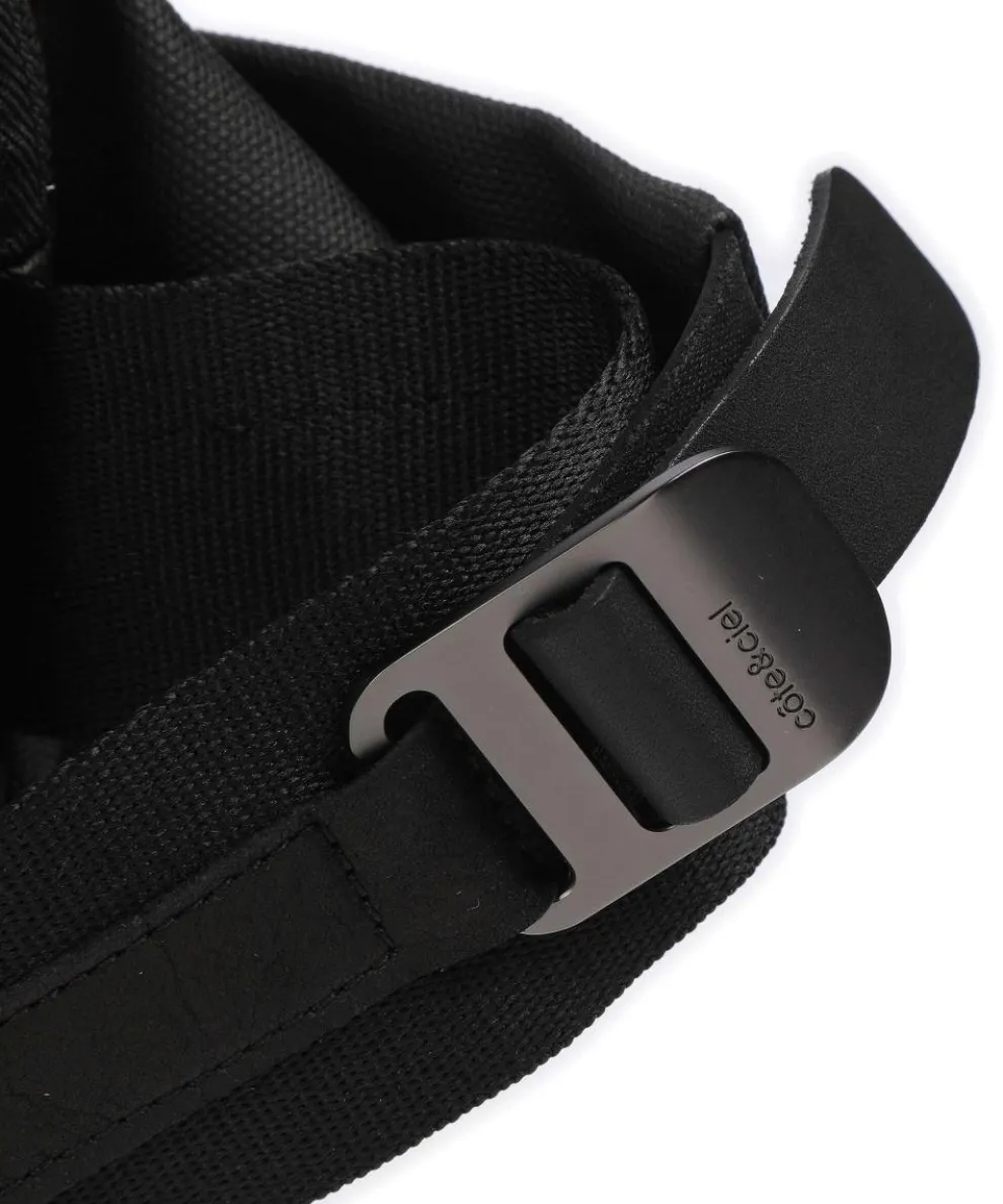 Coated Canvas Isarau Gürteltasche Baumwolle schwarz