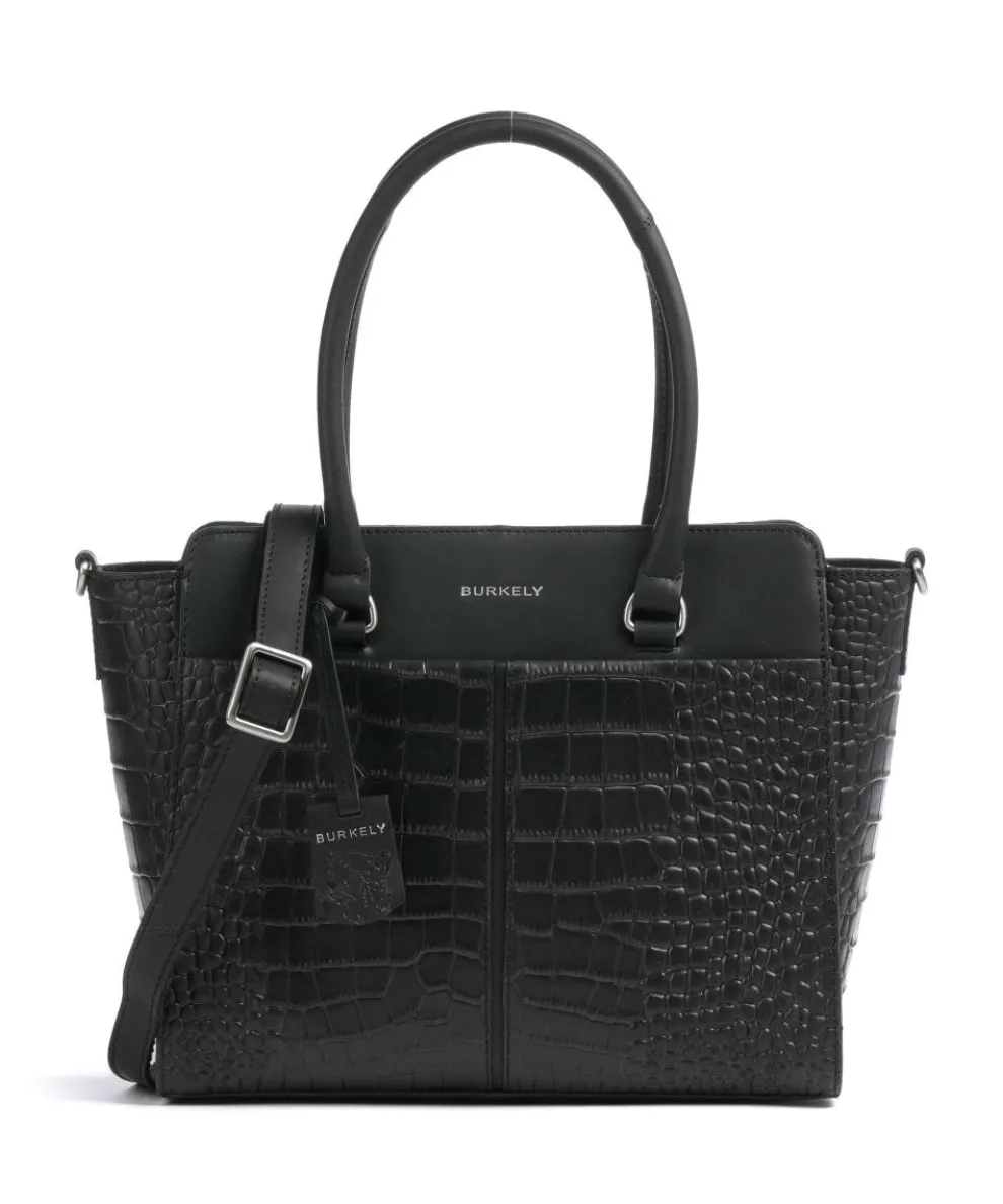 Cool Colbie Handtasche geprägtes Leder schwarz