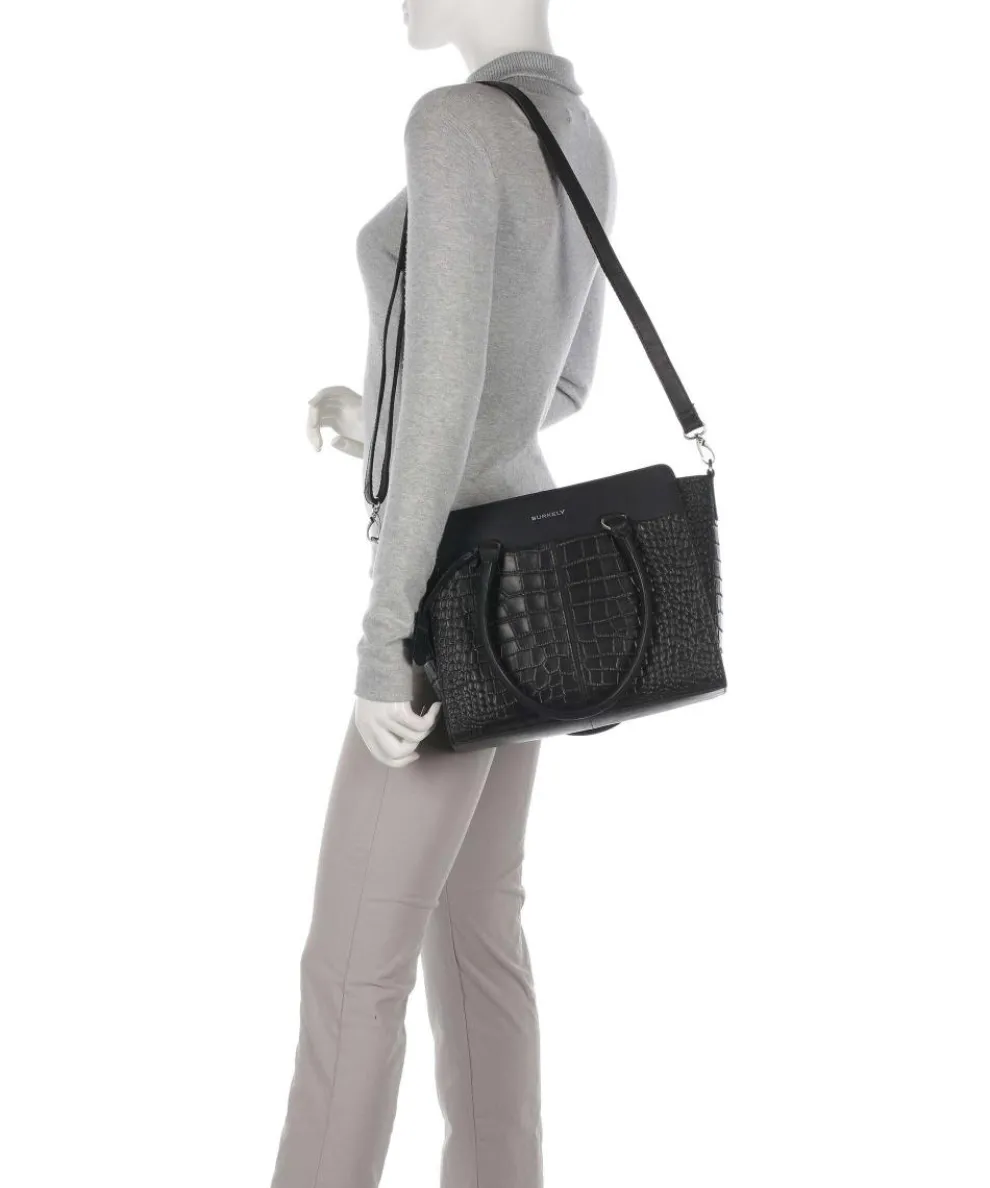 Cool Colbie Handtasche geprägtes Leder schwarz