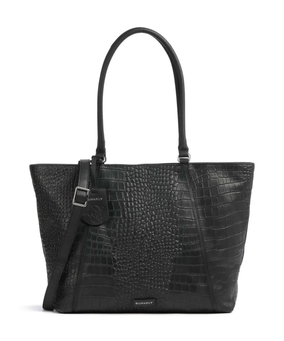 Cool Colbie Shopper 15″ geprägtes Leder schwarz