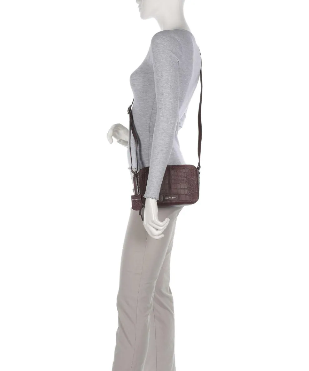 Cool Colbie Umhängetasche geprägtes Leder braun