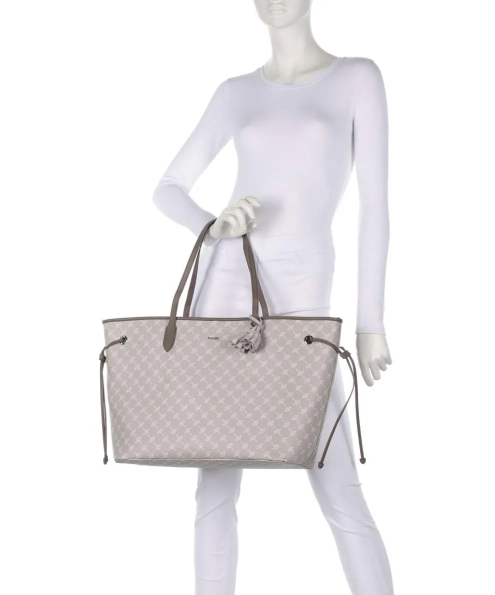 Cortina 1.0 Lara Shopper Lederimitat hellgrau