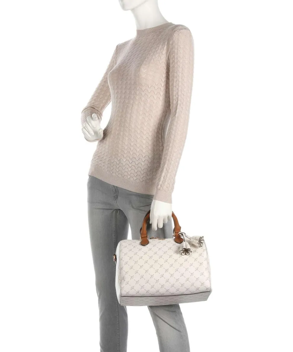 Cortina Aurora Handtasche Lederimitat elfenbein