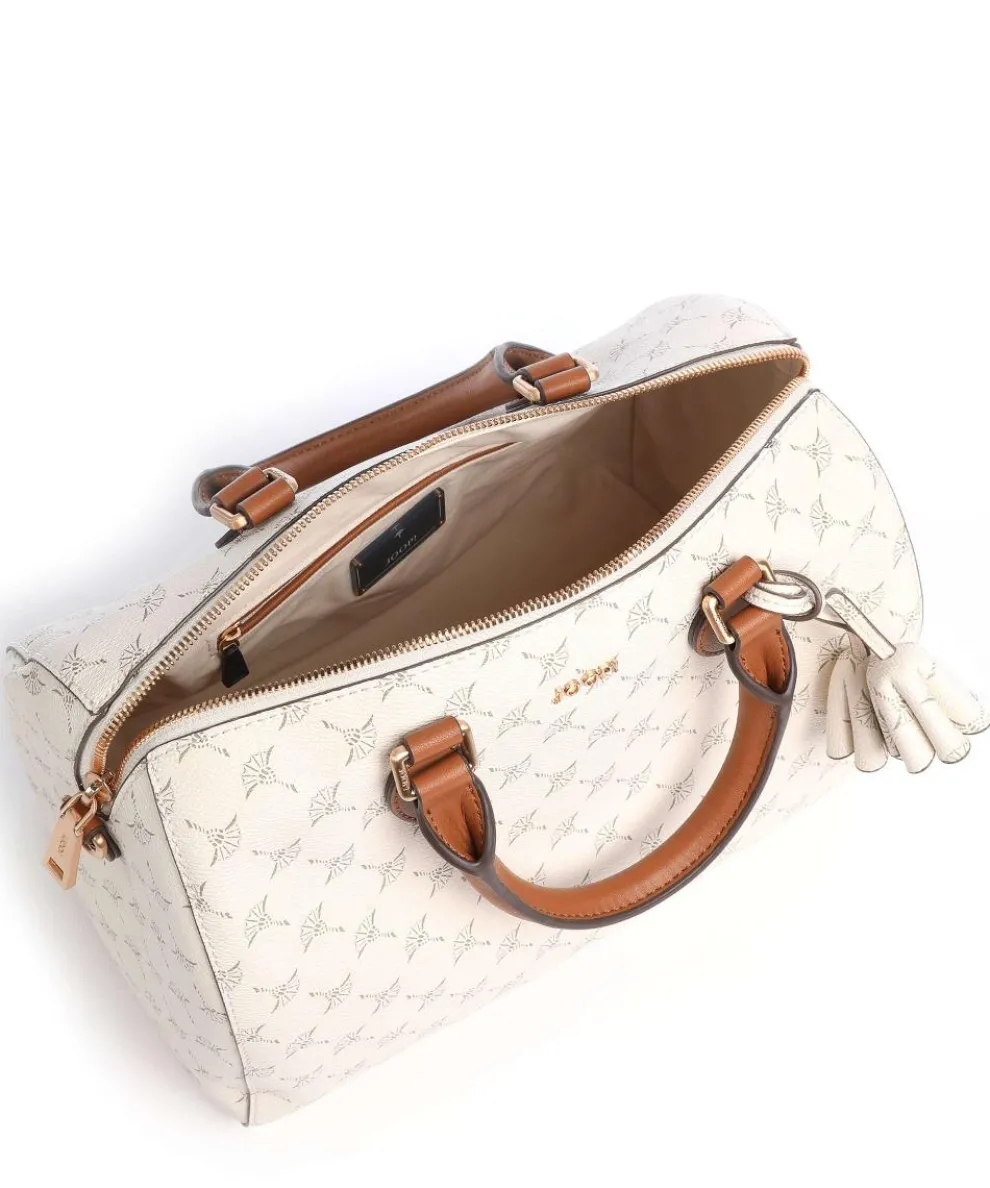 Cortina Aurora Handtasche Lederimitat elfenbein