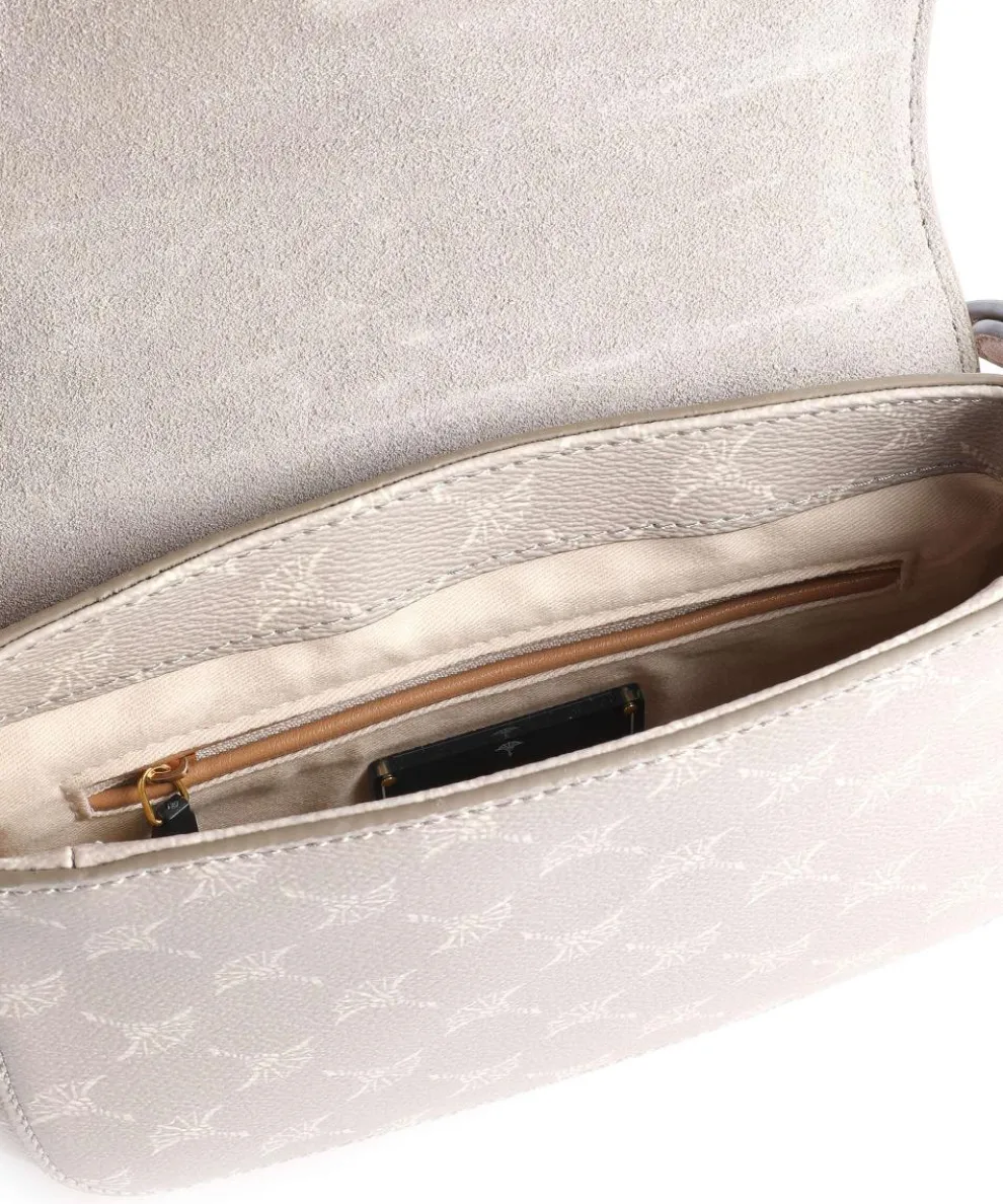 Cortina Edition Loreen Schultertasche Lederimitat hellgrau