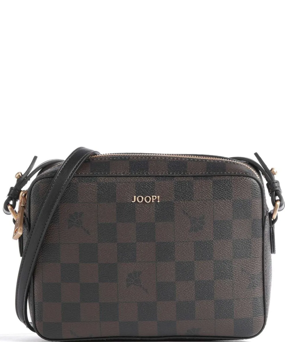 Cortina Piazza Cloe Umhängetasche Lederimitat dunkelbraun