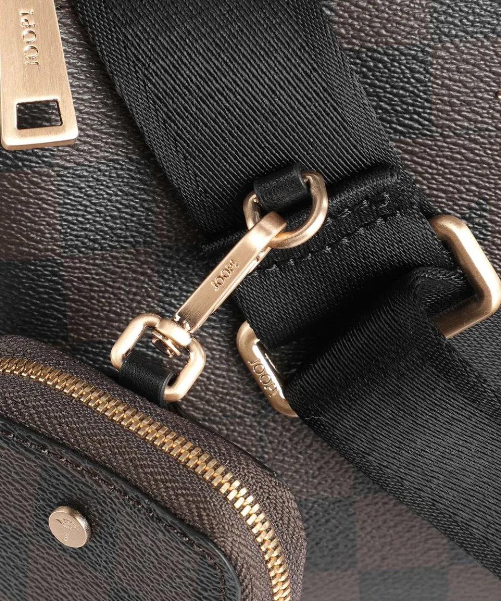 Cortina Piazza Jasmina Umhängetasche Lederimitat dunkelbraun