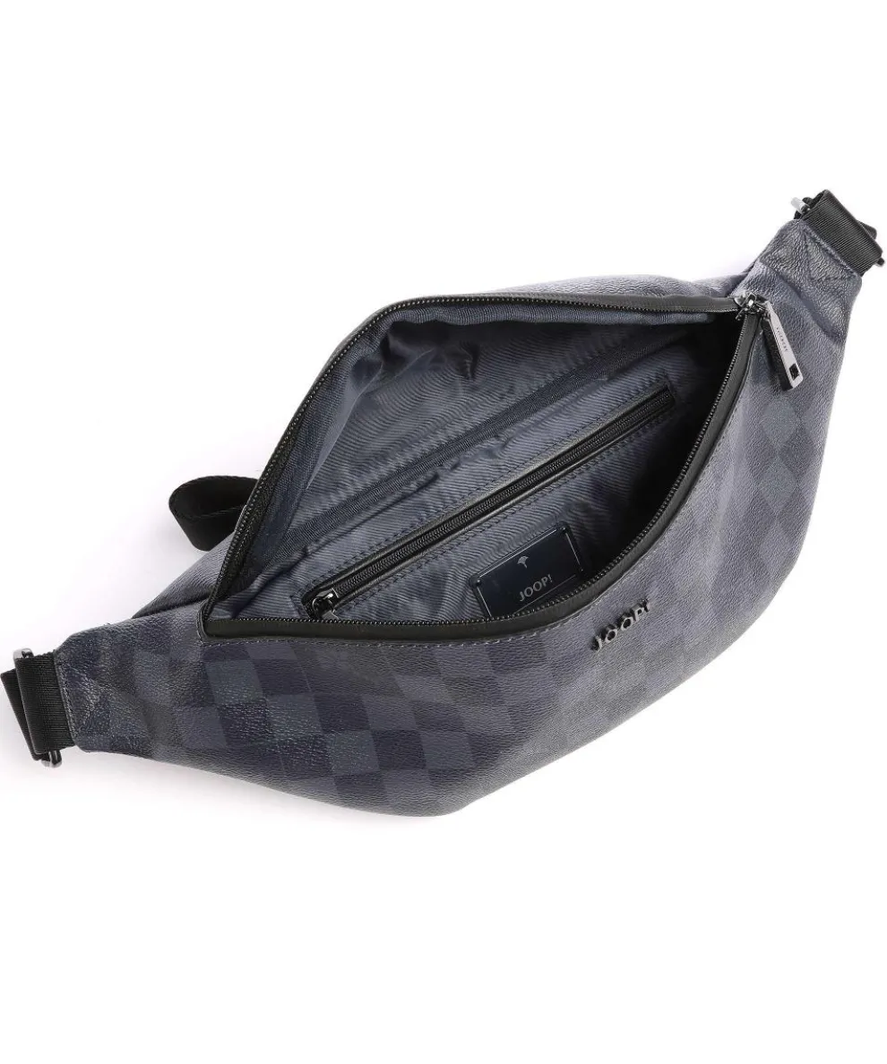 Cortina Piazza Leo Gürteltasche Lederimitat dunkelblau