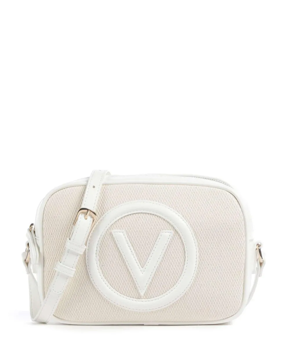 Covent Umhängetasche Baumwolle, Lederimitat beige/weiß