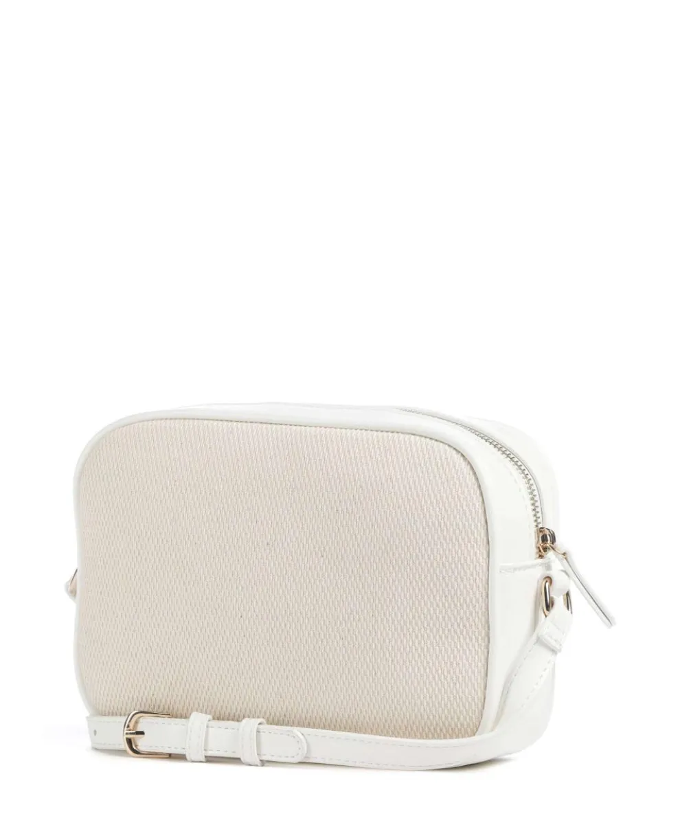 Covent Umhängetasche Baumwolle, Lederimitat beige/weiß