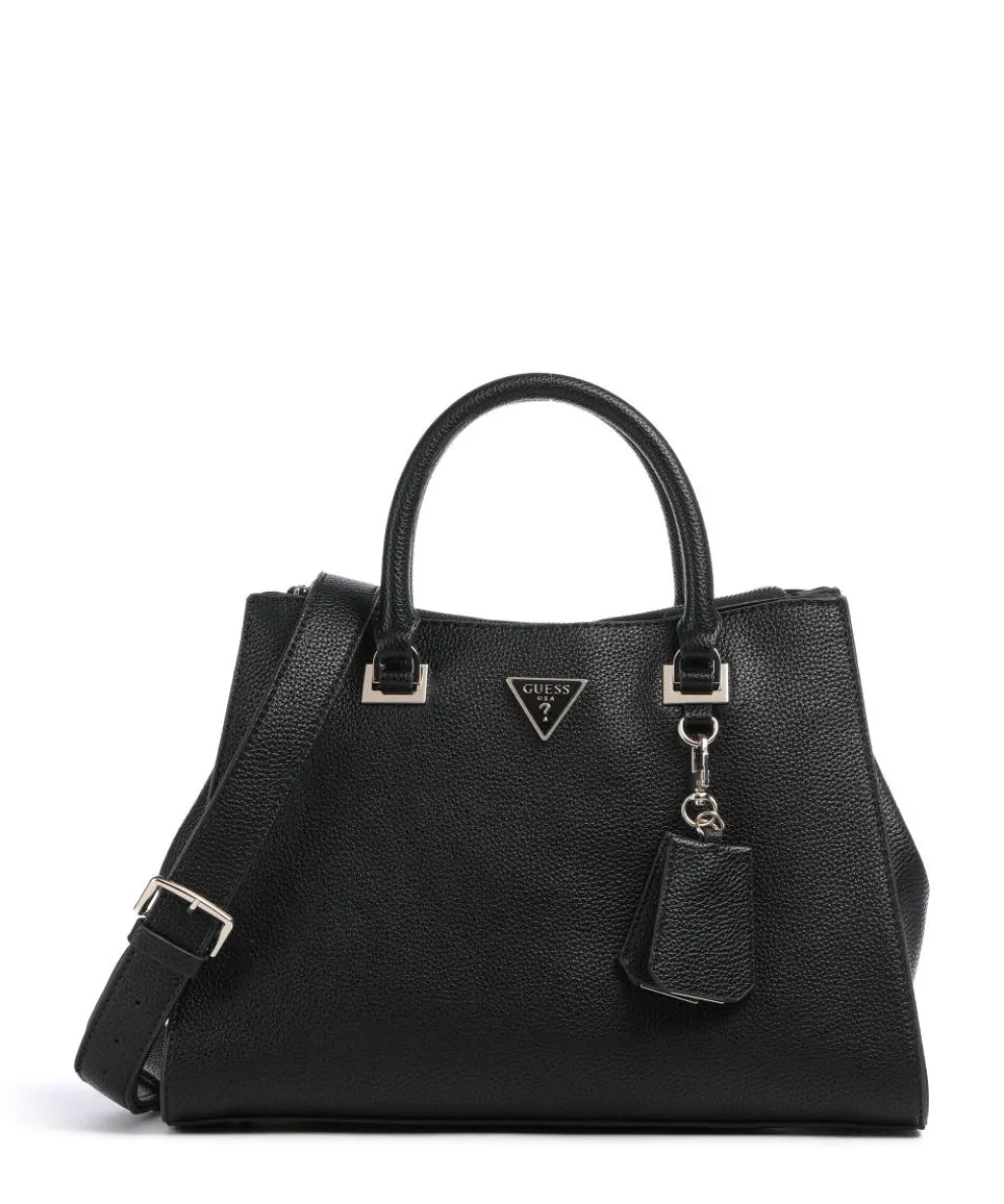 Cresidia Handtasche Lederimitat schwarz