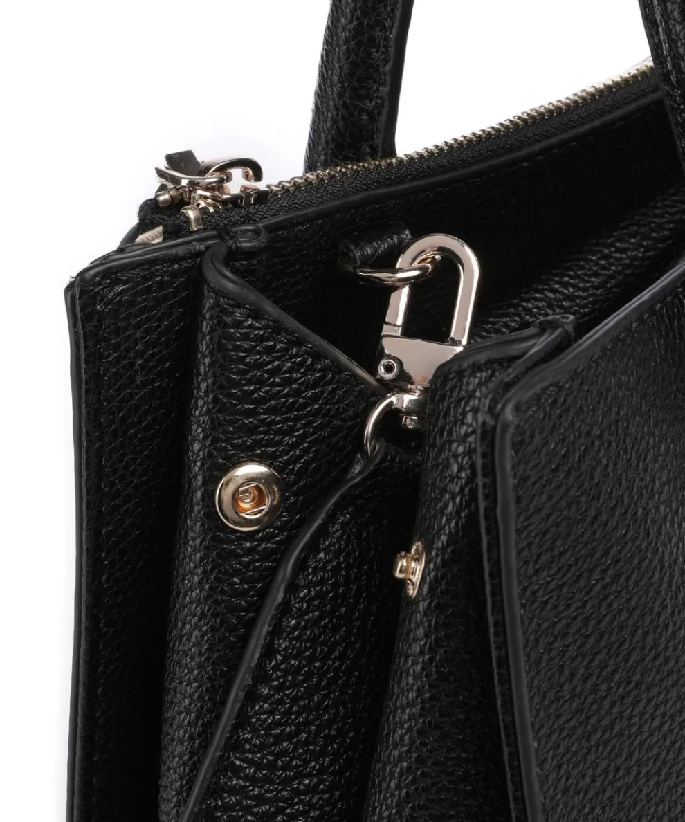 Cresidia Handtasche Lederimitat schwarz