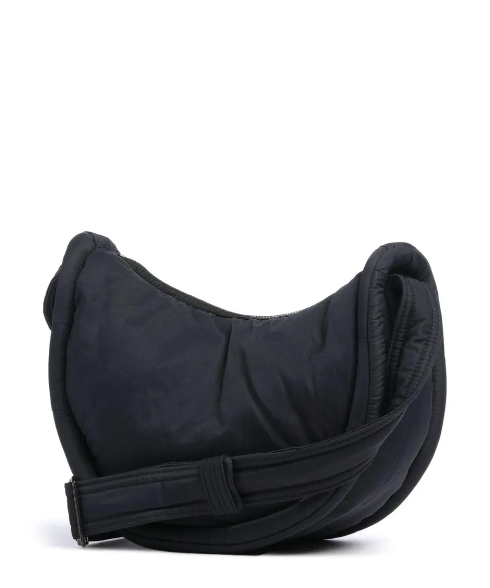 Curve S Umhängetasche recyceltes Nylon schwarz