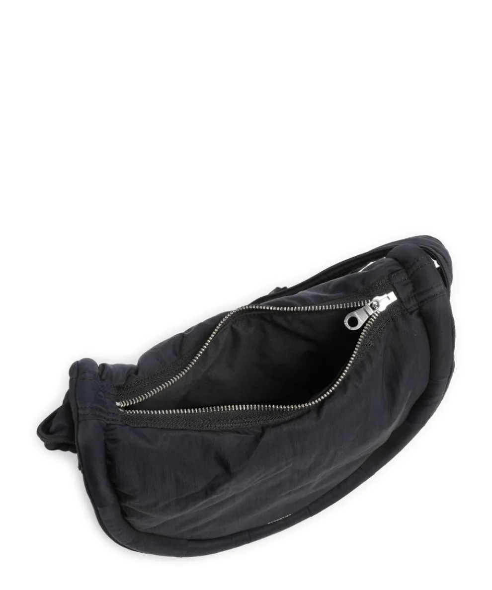 Curve S Umhängetasche recyceltes Nylon schwarz