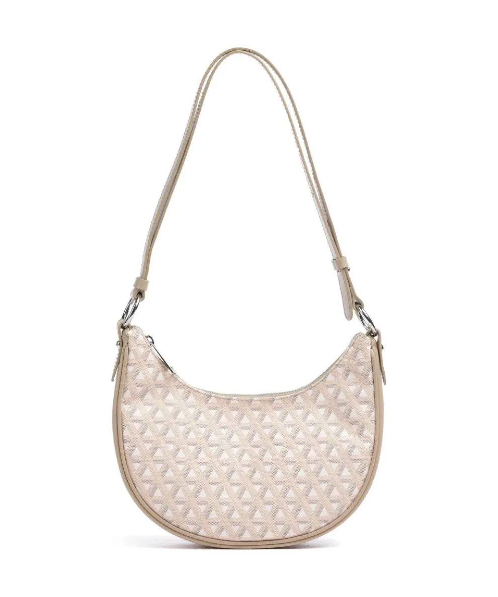 Ikon IT Schultertasche Lederimitat beige