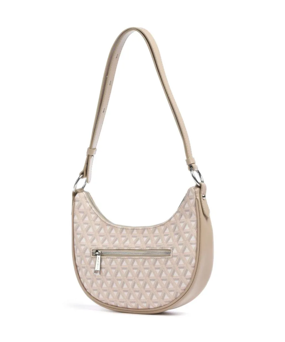 Ikon IT Schultertasche Lederimitat beige