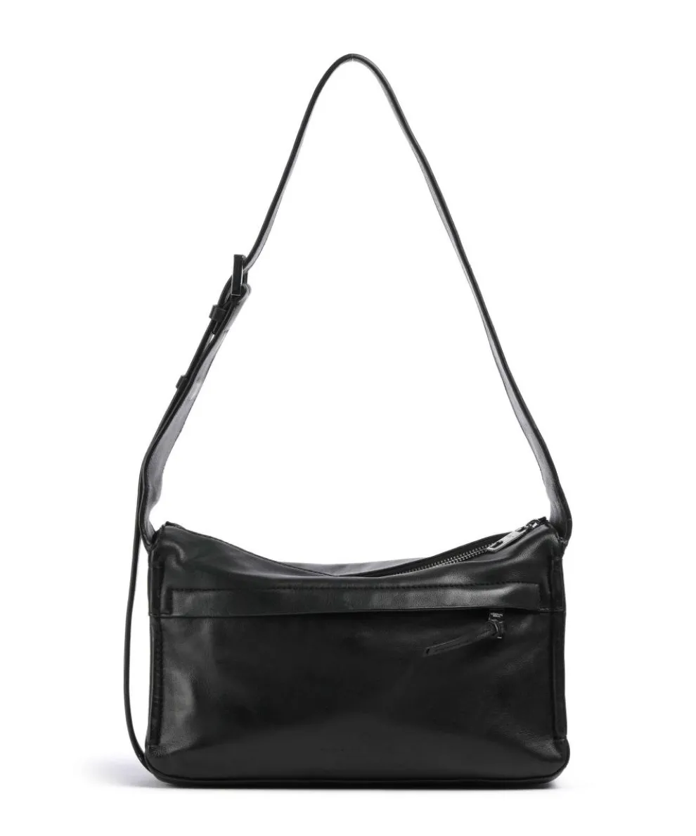 Sky Sheep Natural S Schultertasche Schafsleder schwarz