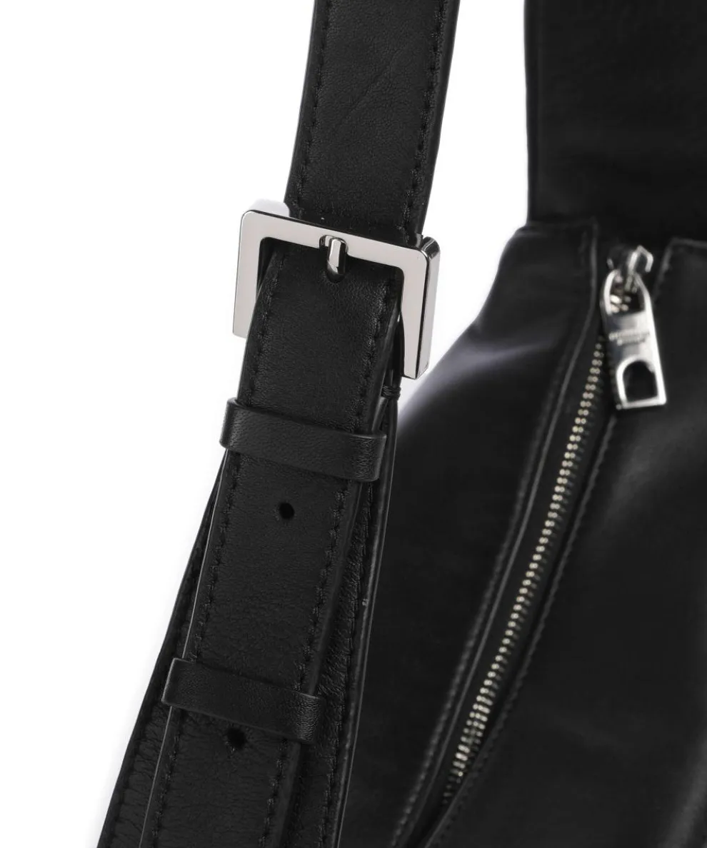 Sky Sheep Natural S Schultertasche Schafsleder schwarz