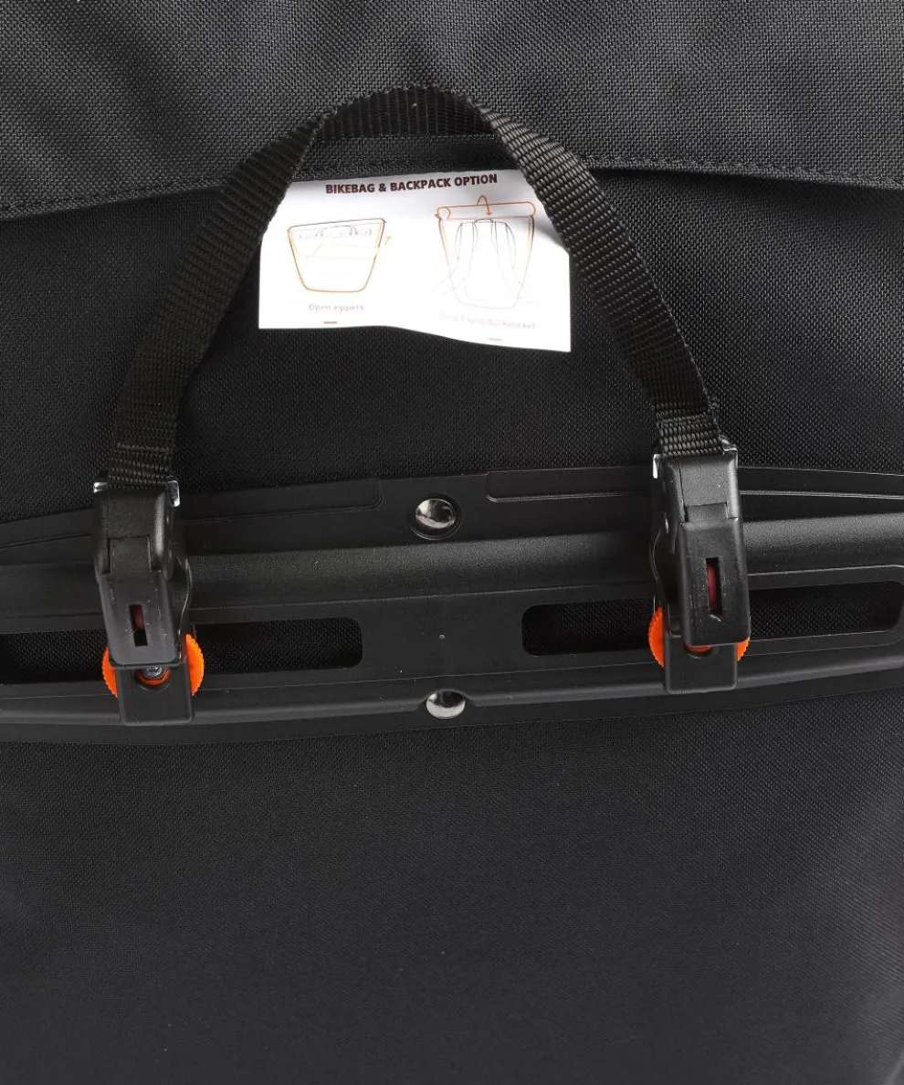 Cycle II 20 QMR 2.0 Gepäcktasche recyceltes Polyester schwarz