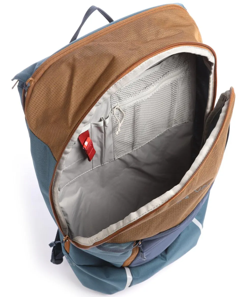 Cycle II 20 QMR 2.0 Gepäcktasche recyceltes Polyester blau/braun