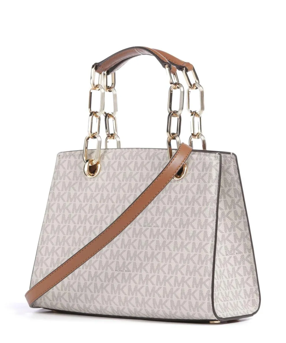 Cynthia Handtasche Canvas elfenbein