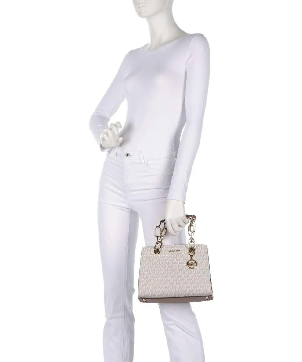 Cynthia Handtasche Canvas elfenbein